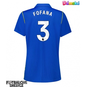 Chelsea Wesley Fofana #3 Dámské Domácí Dres 2026-27 Krátký Rukáv